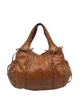 Kooba Brown Leather Shoulder Bag